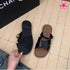 Criss Cross Strap Slid On Flat